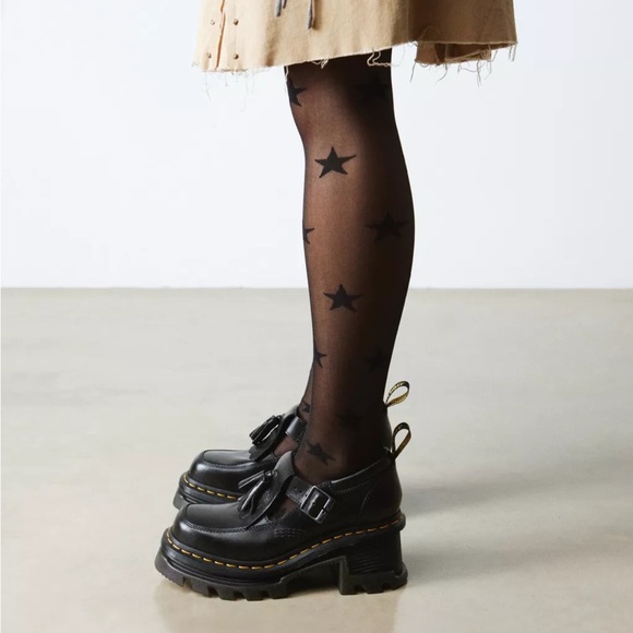 Dr. Martens Black Mary Jane Heeled Shoes - Picture 3 of 12